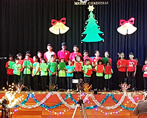Christmas celebration at VSLSOW