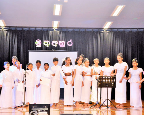 Victorian Sinhalese Language School of Werribee - Muthu Ahura program